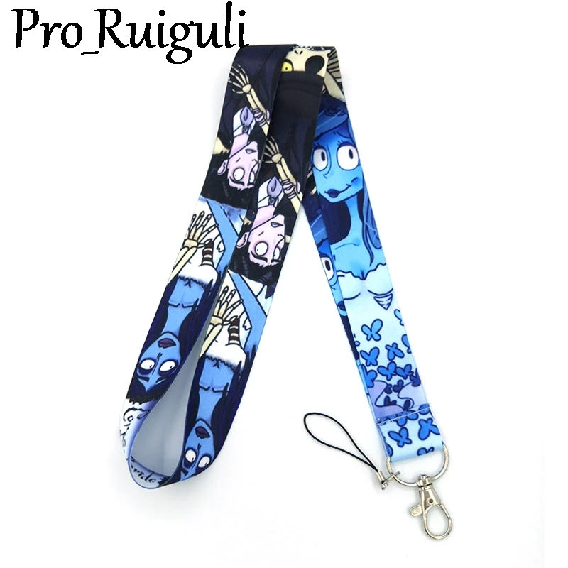 Труп невесты забавные Винтаж аниме фильм шейный ремешок Ремешки удостоверение