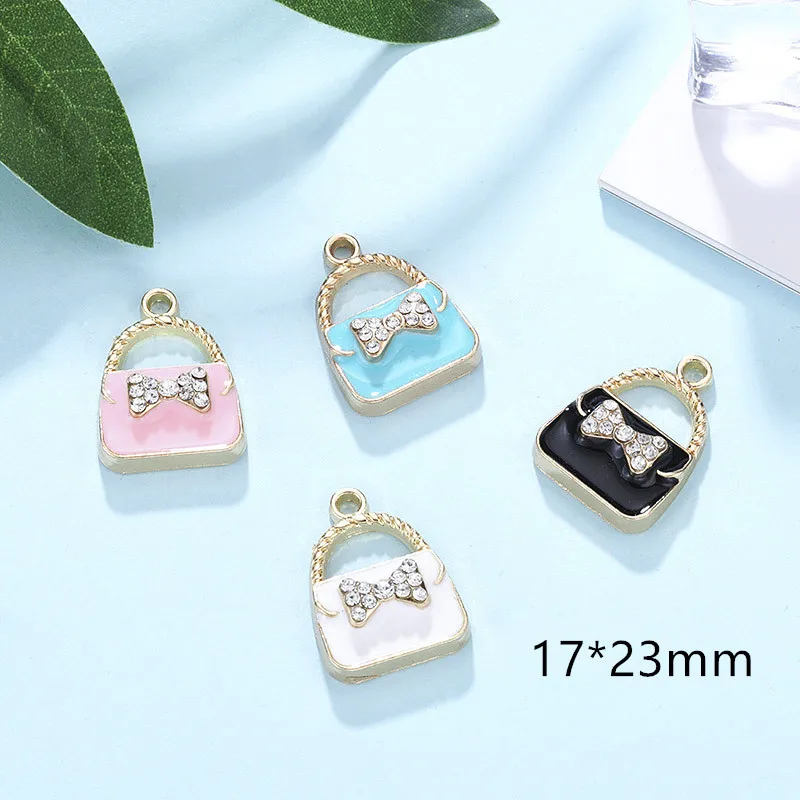 Подвески из эмалированного сплава 10 шт./лот для изготовления ювелирных изделий