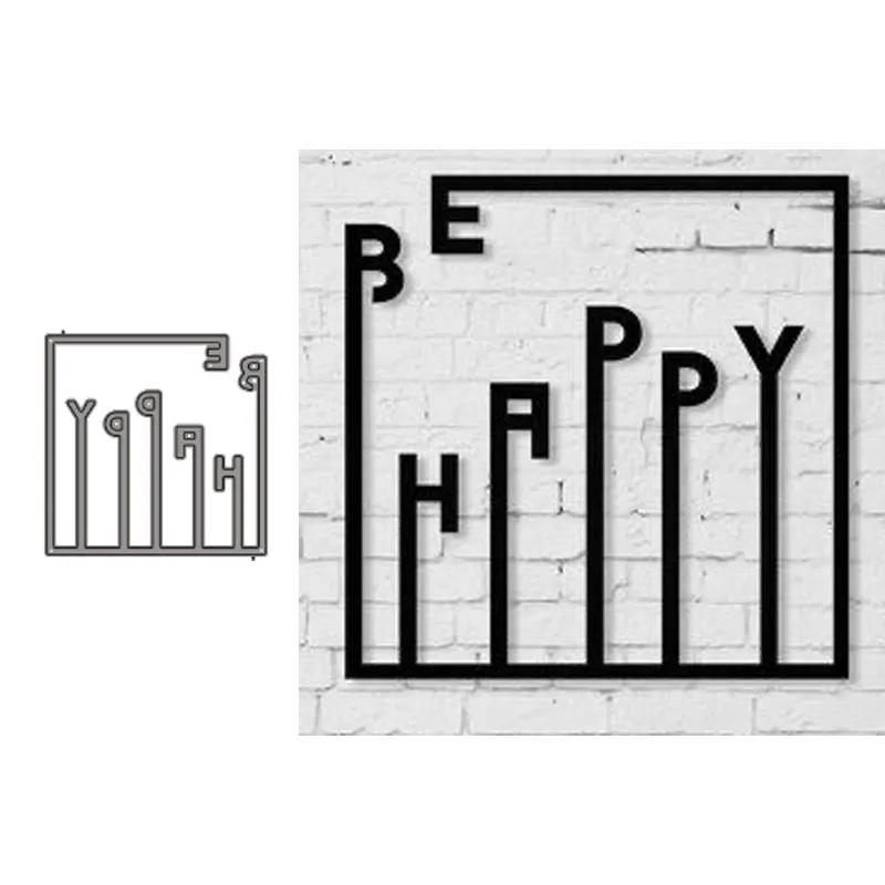 

Metal Cutting Dies Word Stencils Scrapbooking Embossing DIY Crafts Paper Cards Album Decor Metal Dies Cut