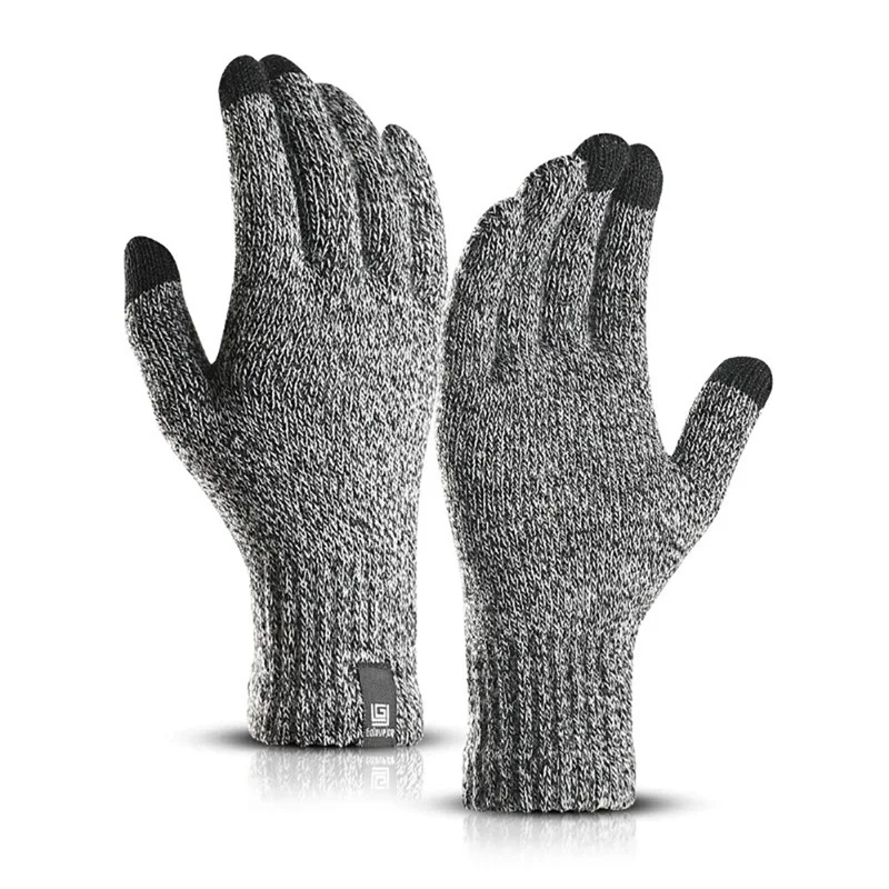 

Skiing Gloves Full Finger Touch Screen Windproof Thermal Knitted Handwear Outdoor Sportswear Accessories
