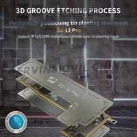 mechanic ip12mini12pro bga platform for iphone x 12 pro max mid level motherboard positioning rework tin mesh platform