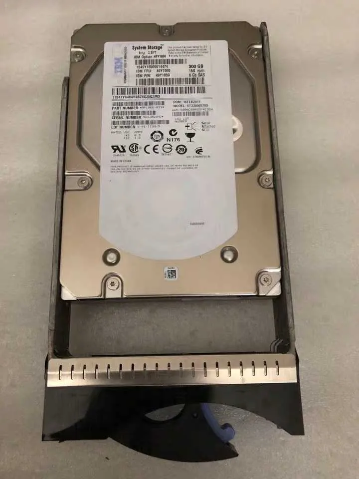 

Жесткий диск IBM 49Y1860 49Y1859 49Y1856 300G 15K 3,5 SAS DS3512 hdd