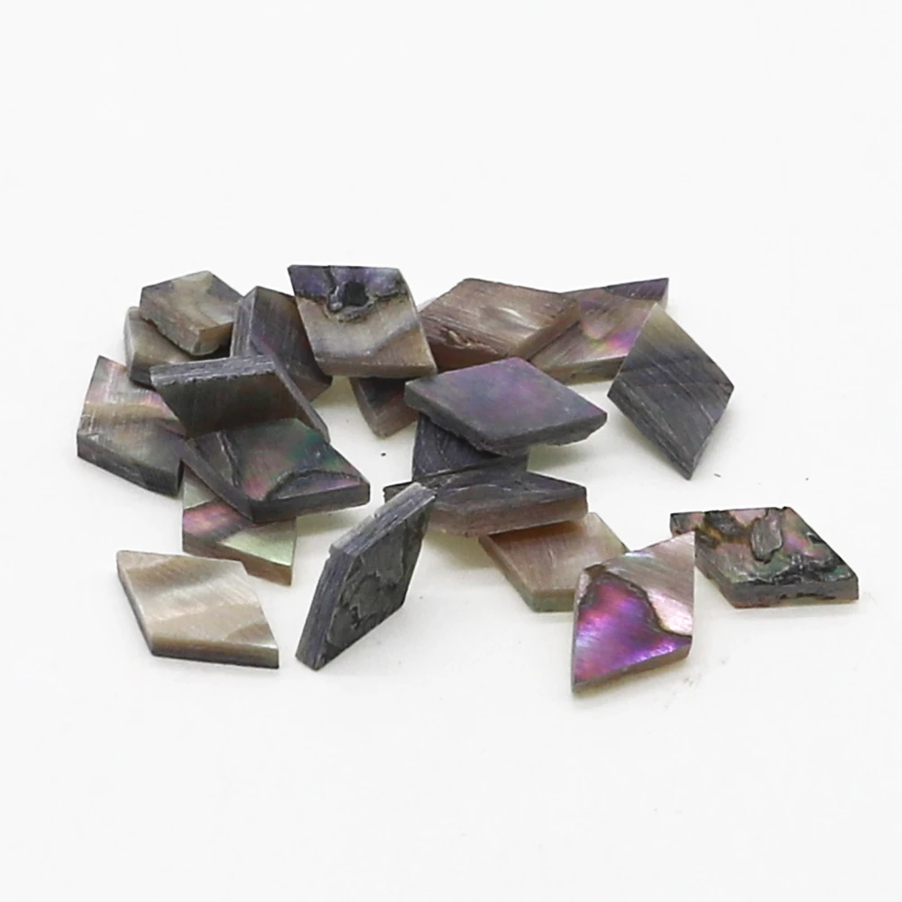 16 шт./компл. Fretboard Abalone инкрустированный материал Dot Rhombus 11*7*2 красочные аксессуары