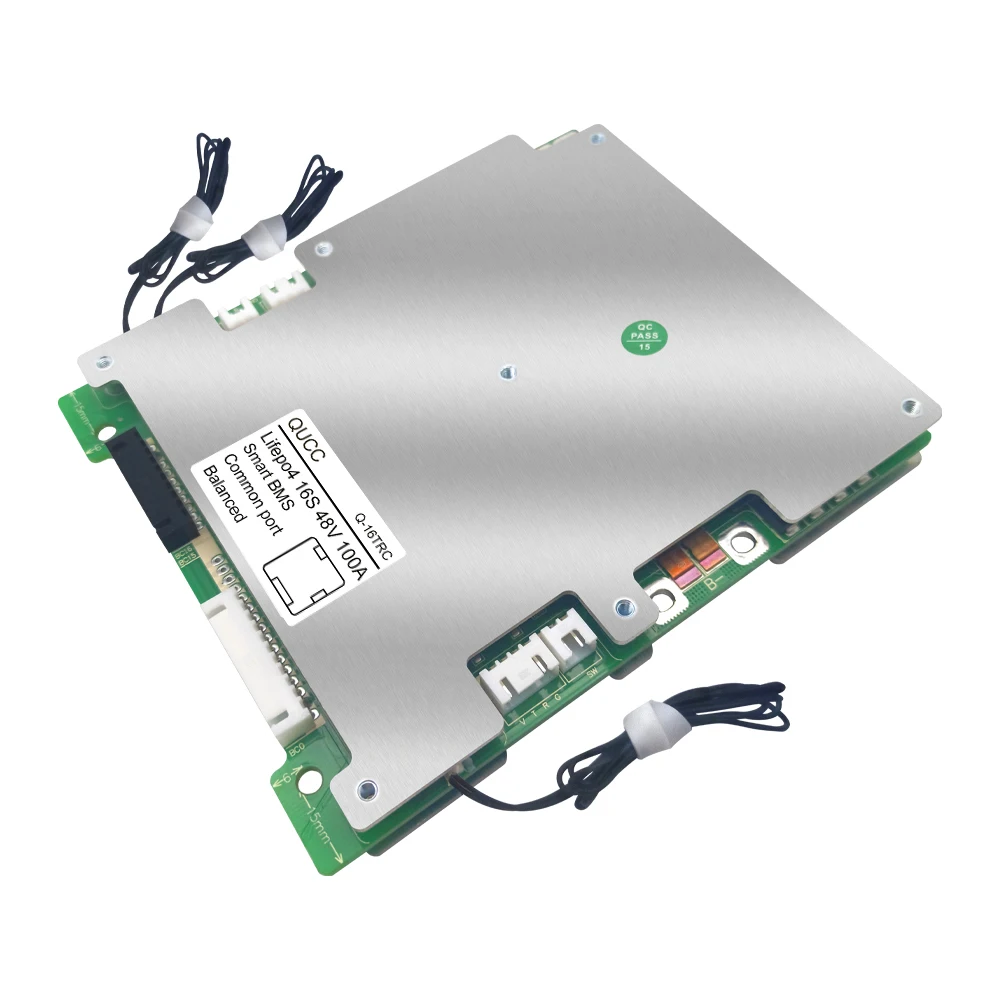 Умный аккумулятор Qucc bms Lifepo4 48 В 16s 17s 20s 60 в 72 30 А 40 50 80 100 А|Аксессуары для батарей| |