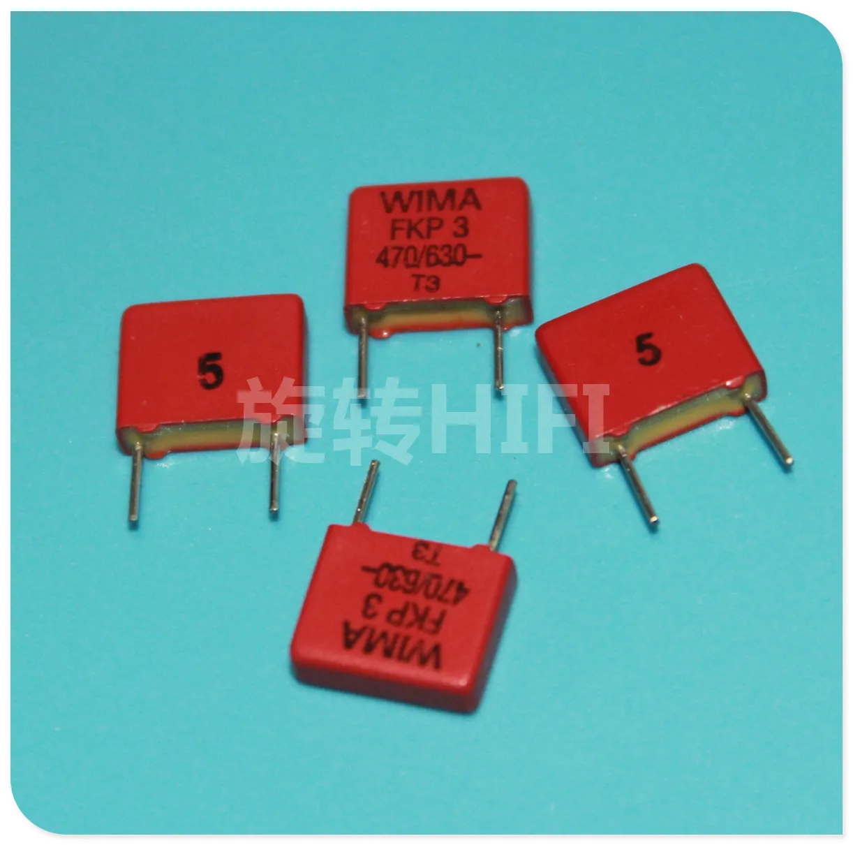 

20PCS NEW RED WIMA FKP3 630V 470P 0.47NF 470PF 471 5% AUDIO PCM7.5MM 0.00047uF/630V