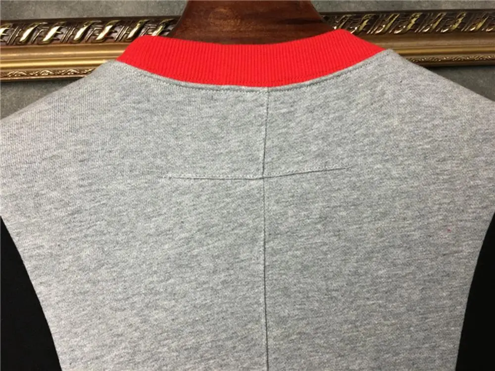 

new autumn DUYOU winter thick fleece sweatshirt hoodies men brand clothing fashion warm slim fit sweatshirt male gray DY5653