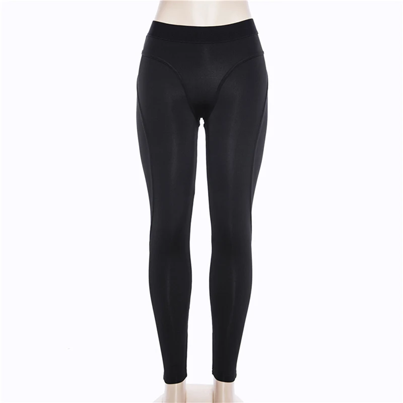 Сексуальные леггинсы для фитнеса с высокой талией повседневные эффектом пуш ап