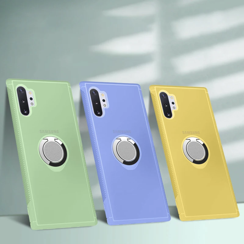 Прозрачный мягкий чехол из ТПУ для Samsung Galaxy Note 10 Plus | Мобильные телефоны и