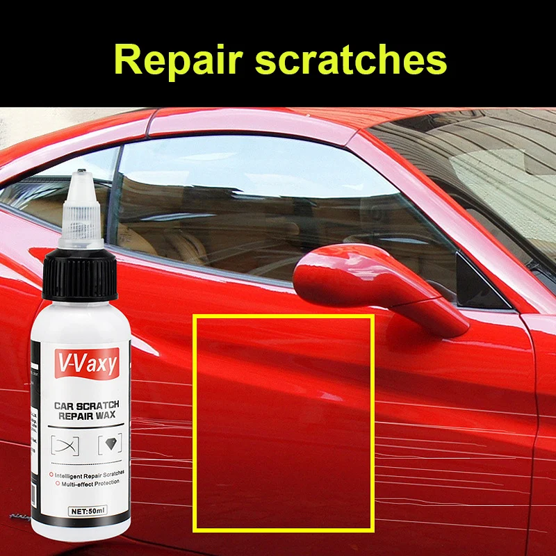 

Polishing Paste Wax Car Scratch Repair Agent Hydrophobic Paint Care Painting Waterproof Scratches Remover Glass Cleaning TSLM1