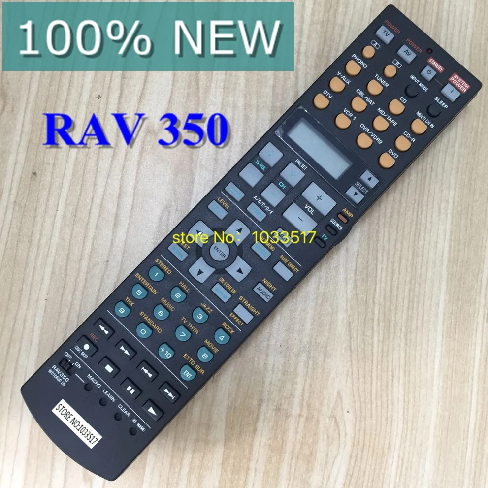 100% новый пульт дистанционного управления RAV350 для yamaha HTR 5890 RX V1500|Пульты ДУ| |