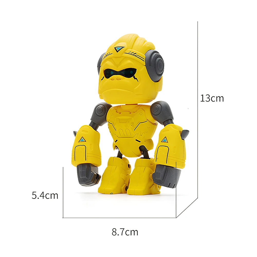 Funny Alloy Robot Toy Touching Control Sensitive Robots Orangutan Musical Safety 2-In-1 Intelligent Education Gift | Игрушки и хобби