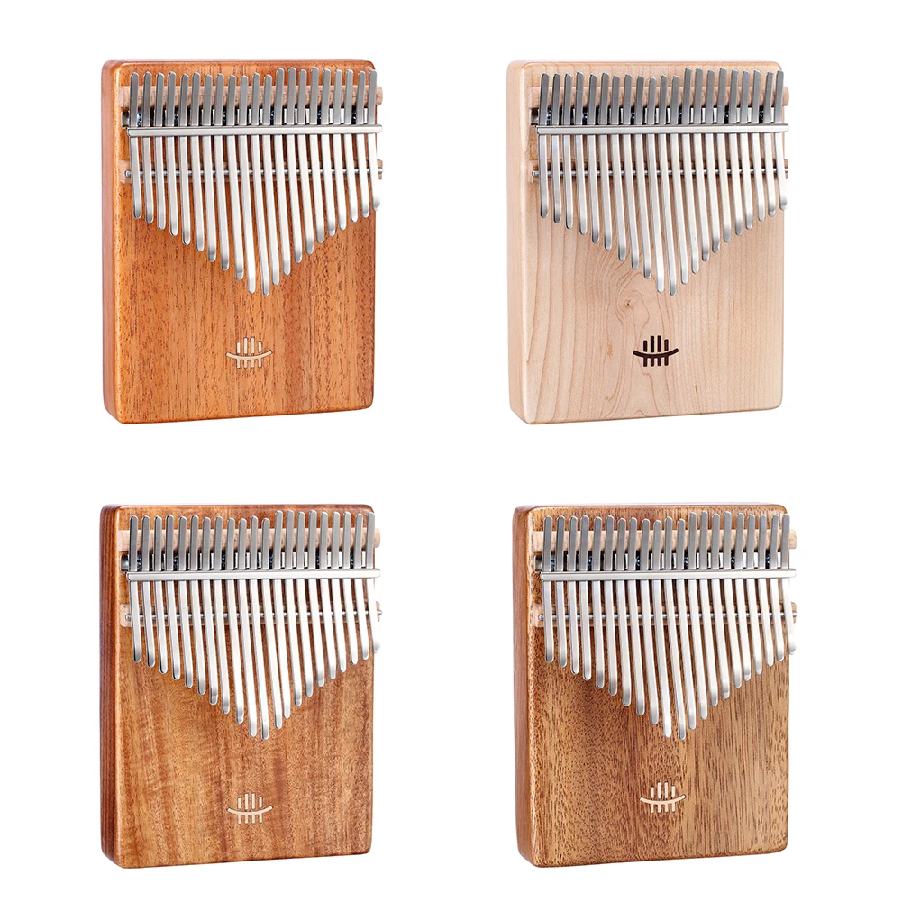 

21 17 Keys Kalimba African Solid Wood Thumb Finger Piano Sanza Mbira Calimba With Cloth Bag Musical Instruments Accessaries