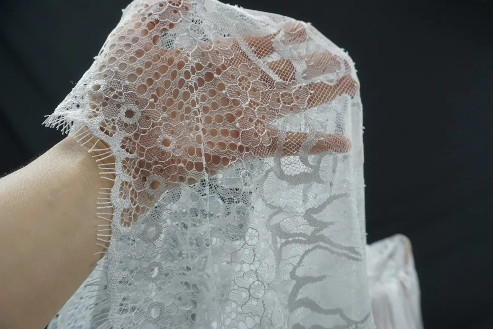Большие цветочные ресницы chantilly lace длиной 3 метра! Новое поступление, кружевное свадебное кружевное платье для невесты, модный стиль