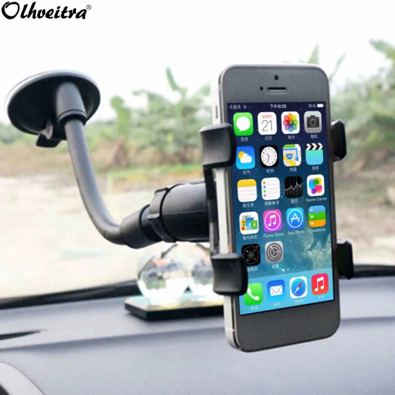 Автомобильный держатель для телефона Olhveitra регулируемая подставка iPhone 11 Pro X 7 8 Plus