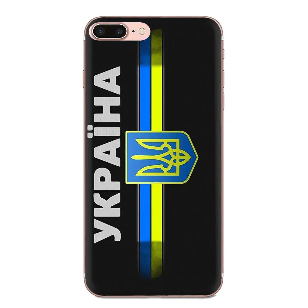 Soft Cell Phone Cases For Xiaomi Redmi Mi 4 7A 9T K20 CC9 CC9e Note 7 9 Y3 SE Pro Prime Go Play Ukraine Of Flag | Мобильные телефоны