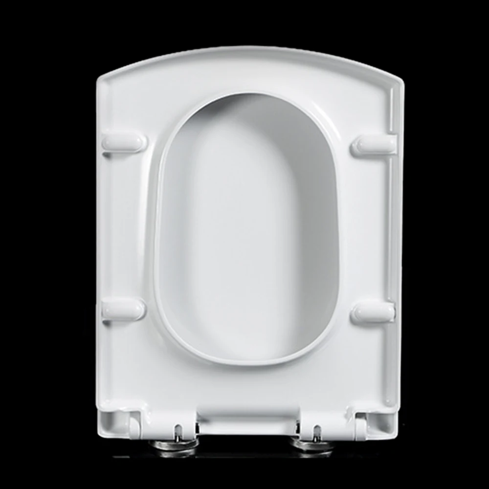 

Toilet Lid Multifunctional Universal Silent Slow Down Compression And Wear Resistance 1pcs Square