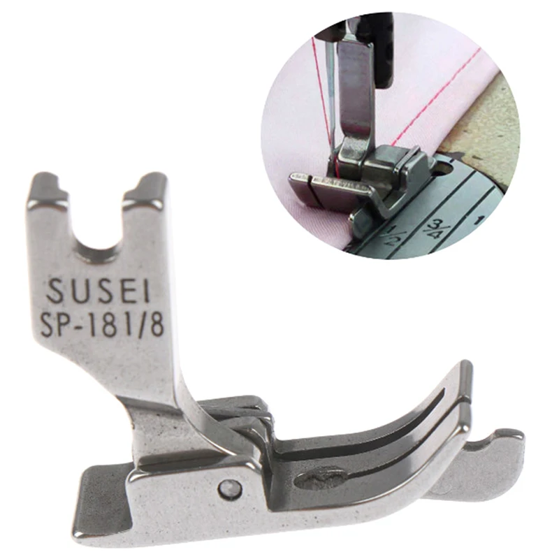 High Quality 1PC Metal Presser Foot SP-18 Industrial Sewing Machine Flat Car Moving Edge Single Needle | Дом и сад