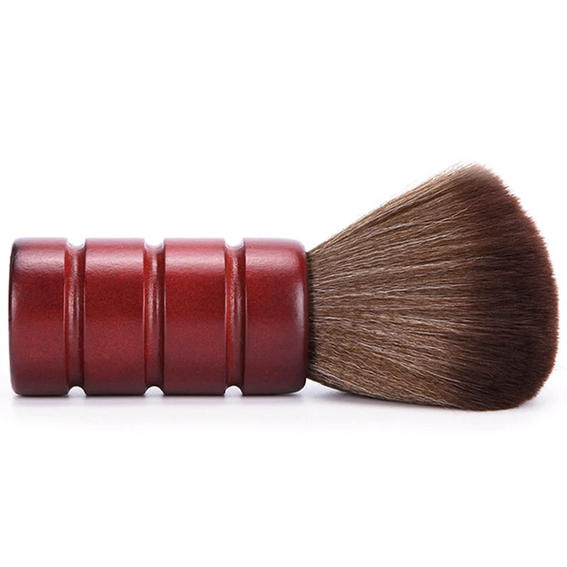 

1PC Soft Black Neck Face Duster Beard Brushes Barber Hair Cleaning Hairbrush Salon Cutting Hairdressing Styling Makeup Tools