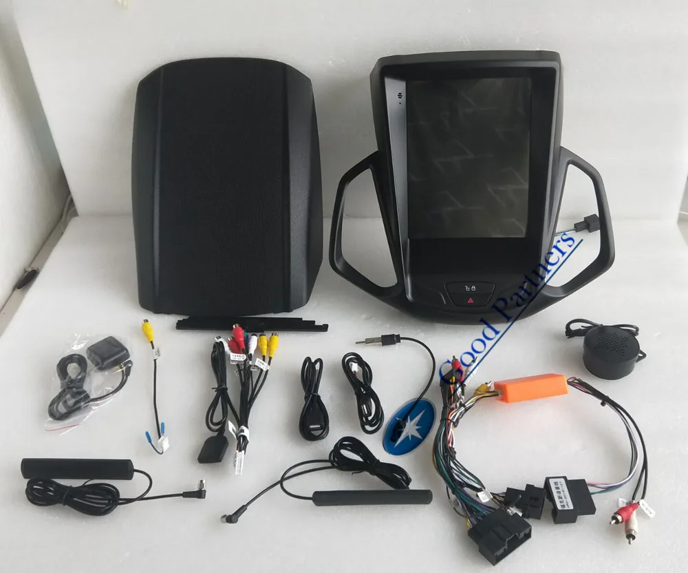 Для FORD EcoSport Android вертикальный экран Тесла Автомобильный мультимедийный GPS Радио