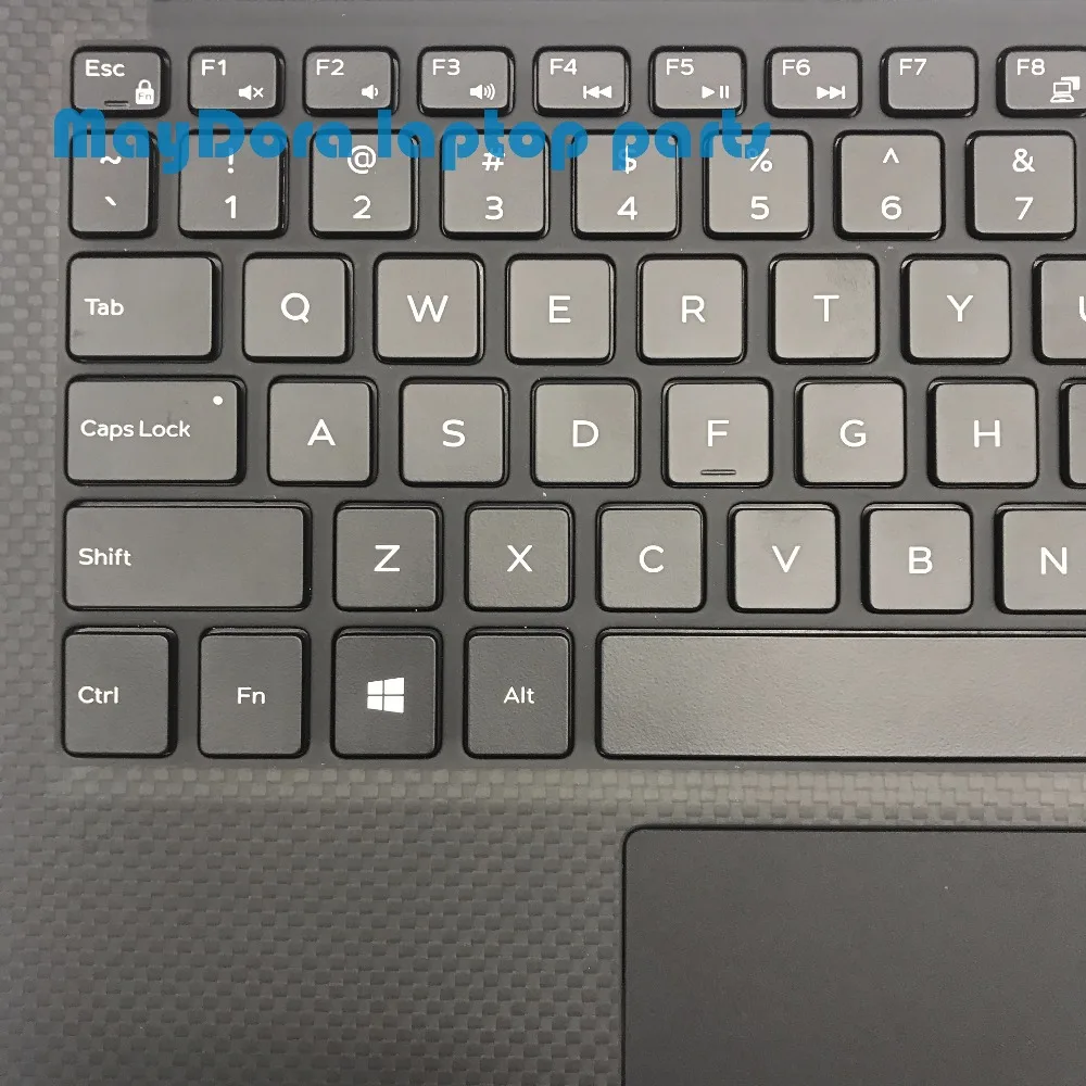 Ноутбук сша клавиатура для DELL XPS13 9350 9360 упор рук в сборе/W задняя тачпад управление