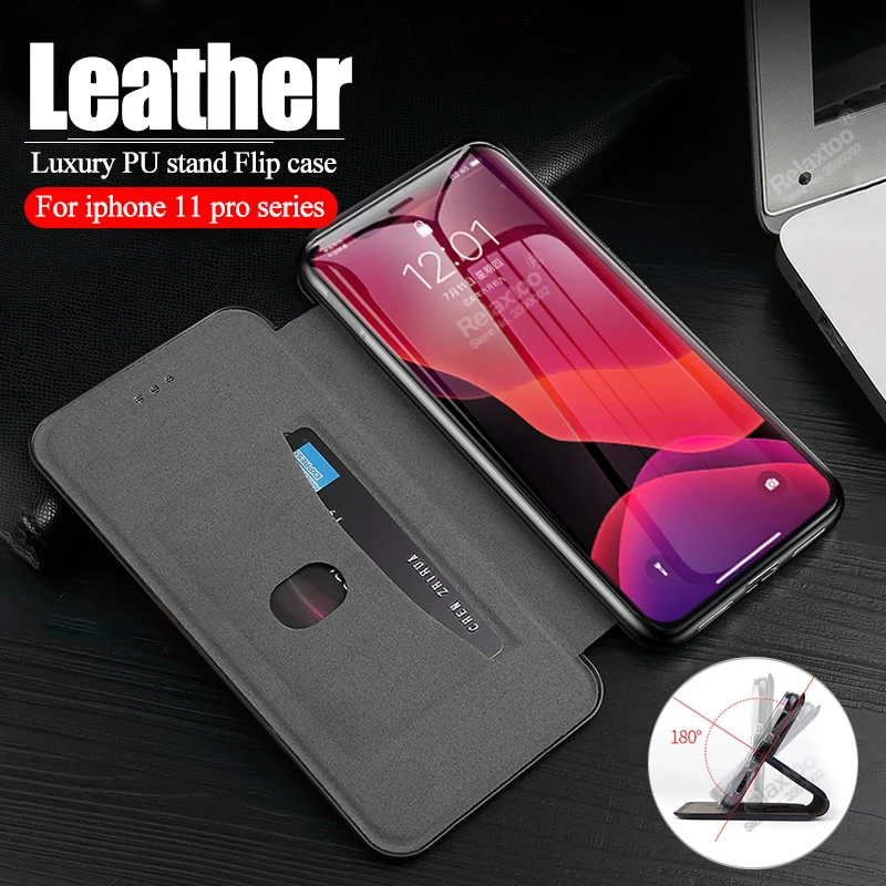 Чехол для iphone 11 2019 роскошные чехлы бумажники из искусственной кожи Pro Max чехол с
