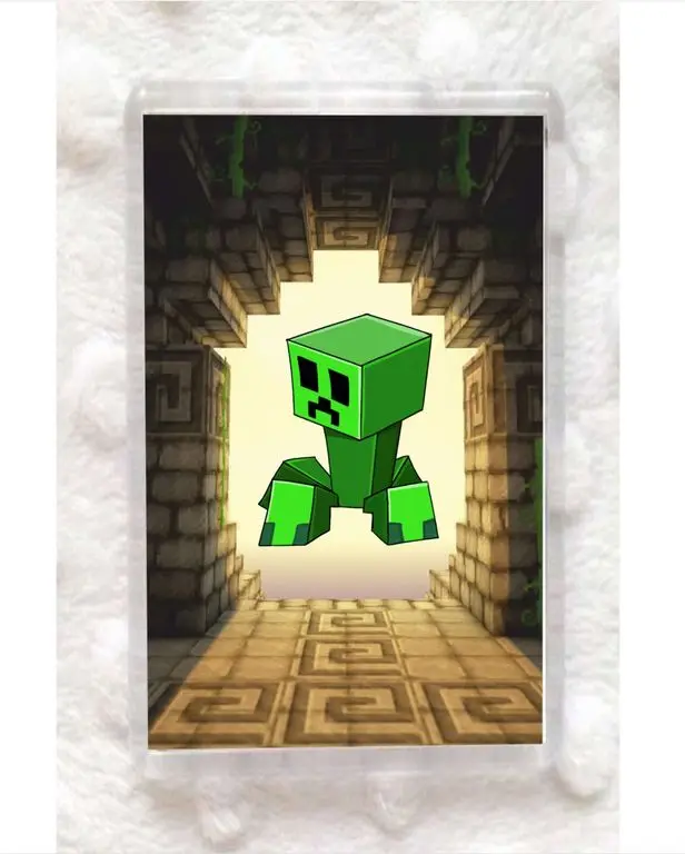 Магнит акриловый Minecraft № 10 | Дом и сад
