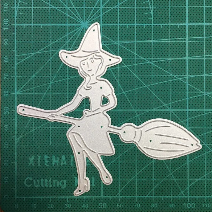 

Halloween Witch broom craft dies metal cutting dies for dies scrapbooking stencils dies diy embossing paper card making new 2020