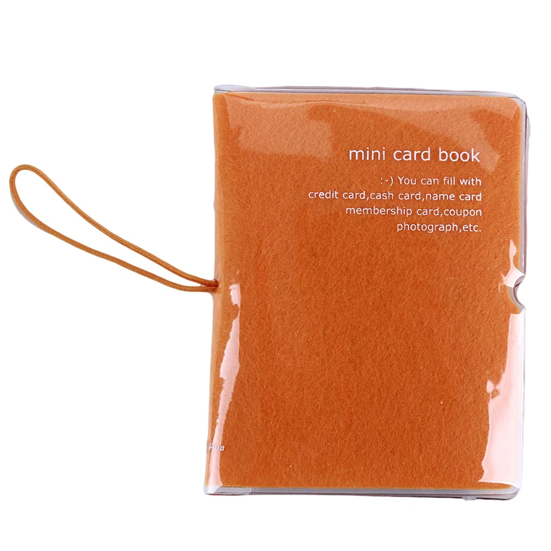 

Card Wallet Pack Cash Holder Organizer Case Box Package Creative Vintage Business 32 Credit Bag Women No Zipper Pvc Pillow