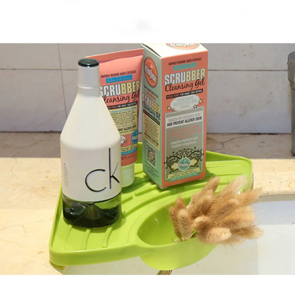 Пластиковая Полка для хранения раковины держатель мыла в ванной комнате поднос