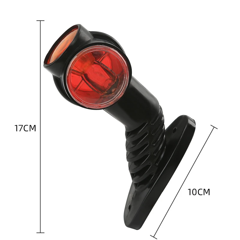 2 шт 24V светодиодный боковой габаритный фонарь для грузового прицепа караван 3