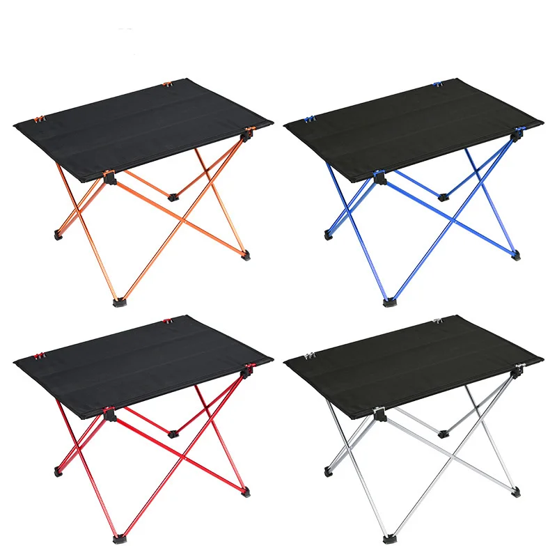 

Outdoor Camping Convenient Aluminum Booth Table Beach Barbecue Outdoor Camping Folding Table Light Weight Table