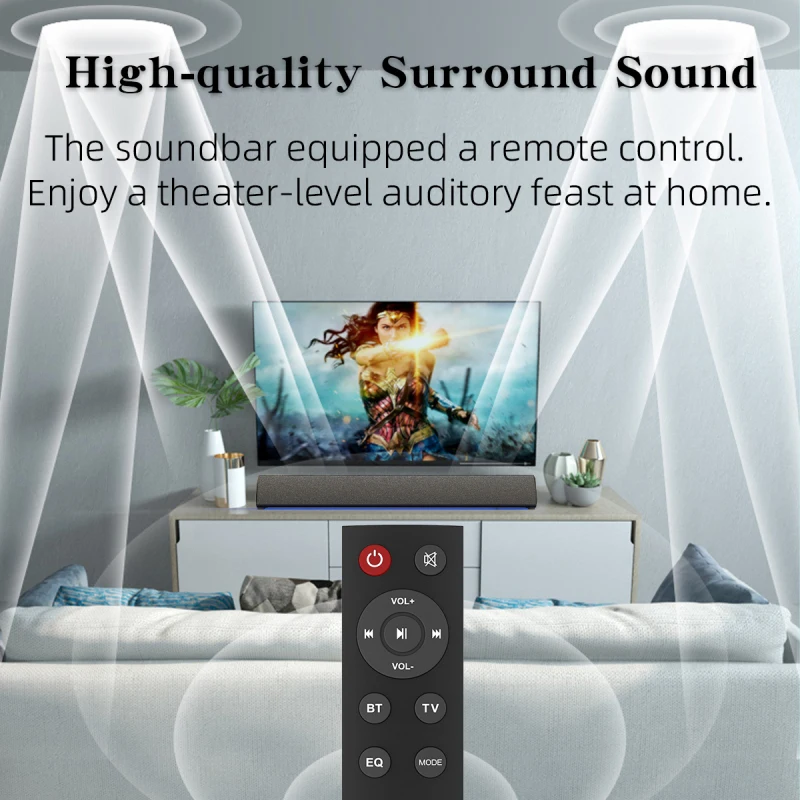 Computer Speaker Soundbar Wireless Loudspeaker USB Power Column Bluetooth-Compatible With Microphone For PC TV Hot Sale | Электроника