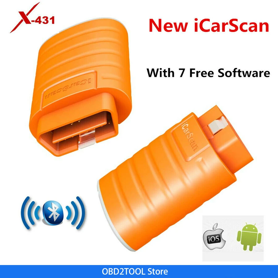 Считыватель кодов ICARSCAN OBD2 с EOBD2 + демо 5 бесплатным программным обеспечением для