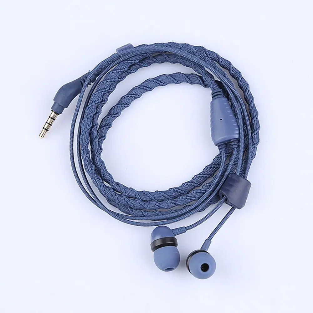 гарнитура с плетеным микроф