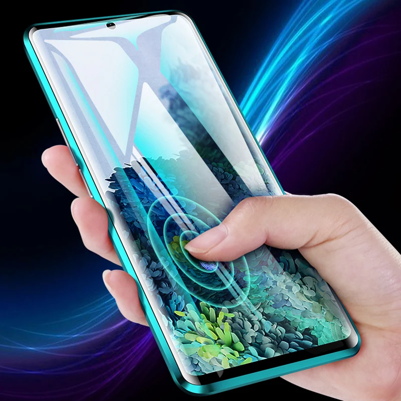 Магнитный чехол с полным покрытием для Samsung Galaxy S20 Ultra Plus S10 S9 S8 S10E Note 10 8 9 A51 A71 A50 A70 A81