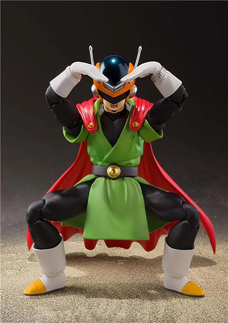 

SHF Dragon Ball Son Gohan Action Figures Masked Saiyan Yellow Hair S.H.Figuarts Models Collectible Toys