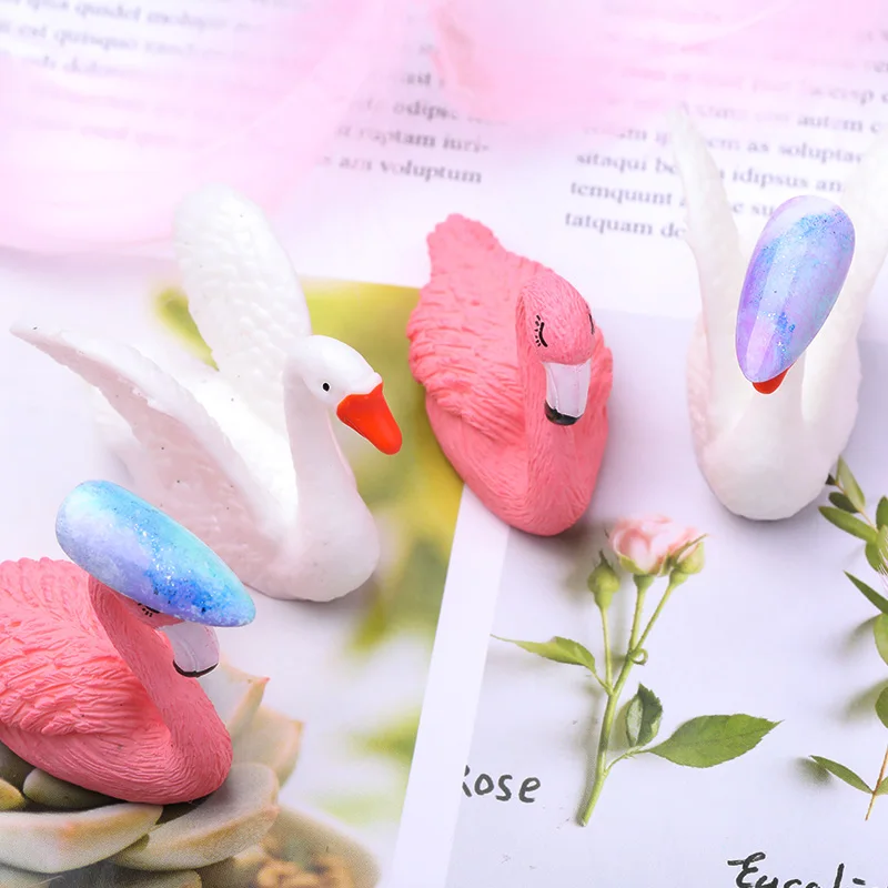 Базовый Съемный держатель Держатель для ногтей подставка с милой птицей