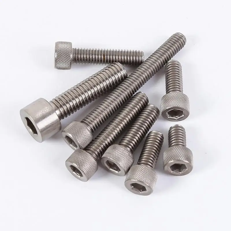 

Titanium Allen Hexagon Head 5 pcs M4 M5 M6 M8 Socket Cap Head Screw Bolt Length 6-50mm