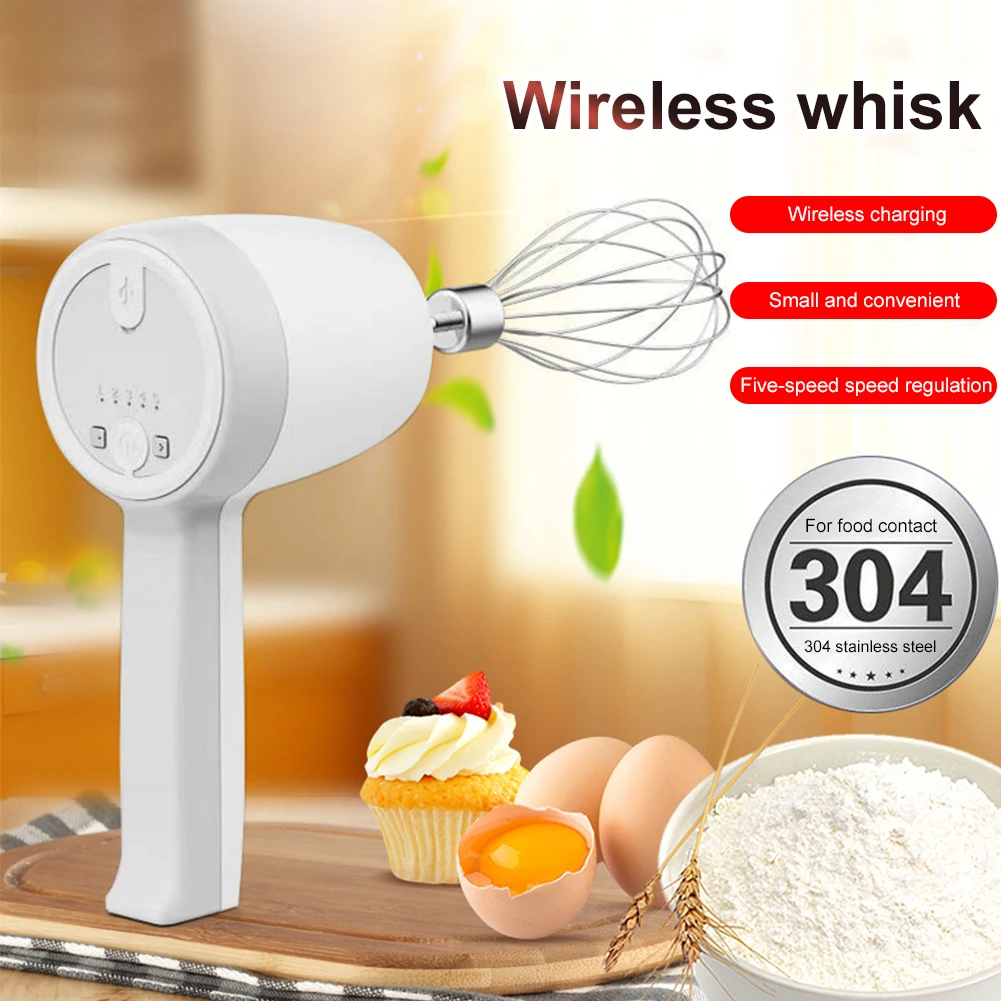 

Multifunctional Mini 5 Speed Manual Electric Handheld Mixer Egg Beater Automatic Cream Food Cake Baking Dough Blender