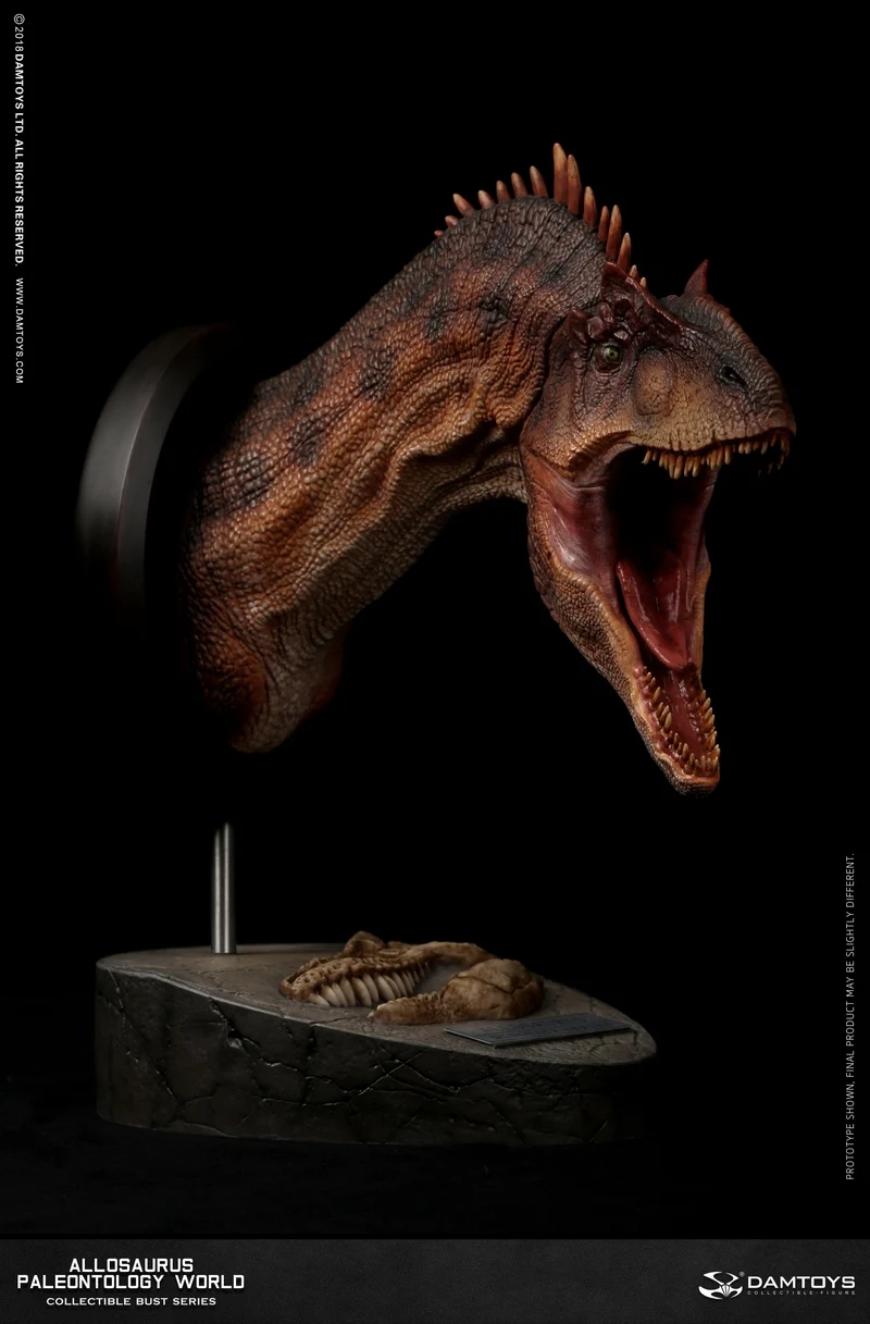 

DAMTOYS MUS010 Museum series Allosaurus head statue Dinosaur Head Model collectible statue