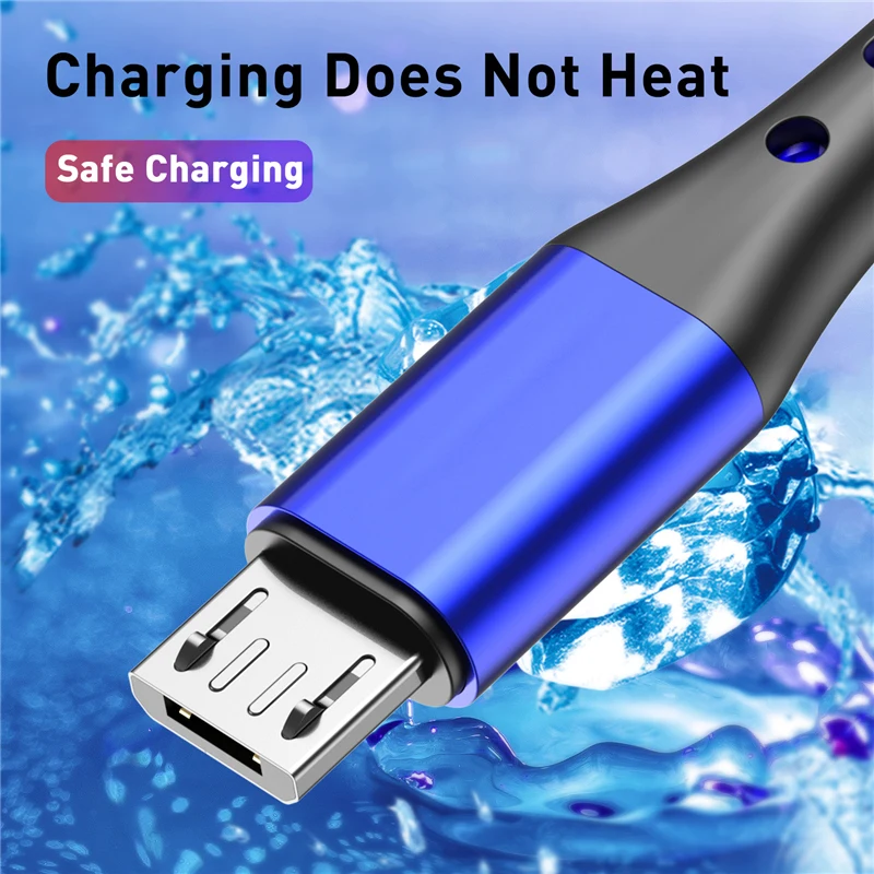 Lovebay 0.5m To 3 M USB C Cable Micro Wire Type C Cable For iPhone 11 12 13 Samsung Huawei Universal Fast Charging Data Cables