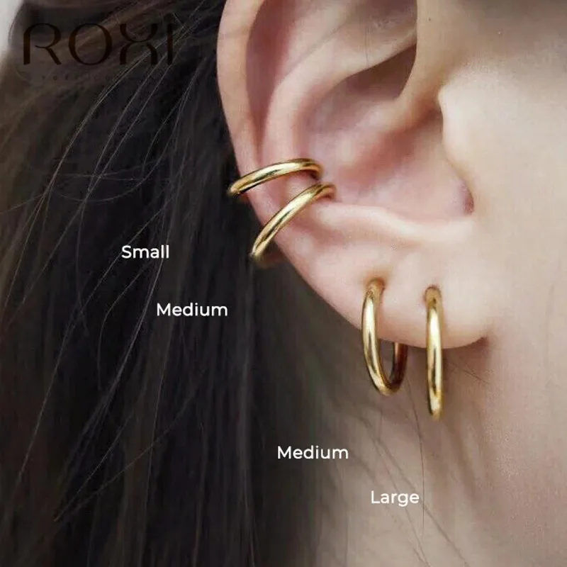 Серьги клипсы унисекс без пирсинга 5 шт.|Серьги-клипсы| |