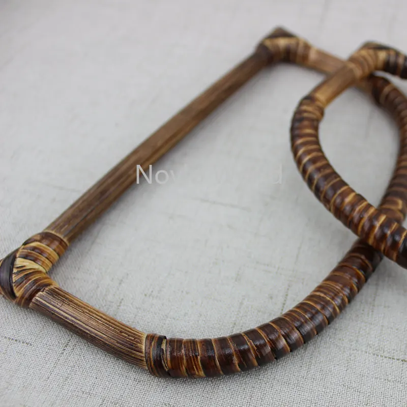 Оптовая продажа 2 10 30 шт. ручная работа ротанговая сумка с ручкой аксессуары для