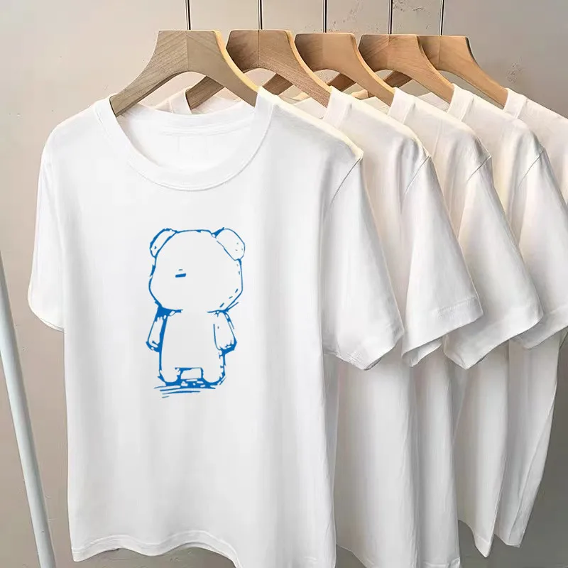 

L20 2020 женская летняя свободная футболка, очень удобная