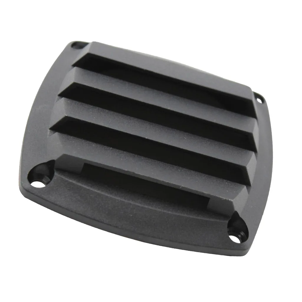 

3 Inch Hose Intake Black Plastic Louvered Vents Marine Yacht Air Vent Boat Hardware