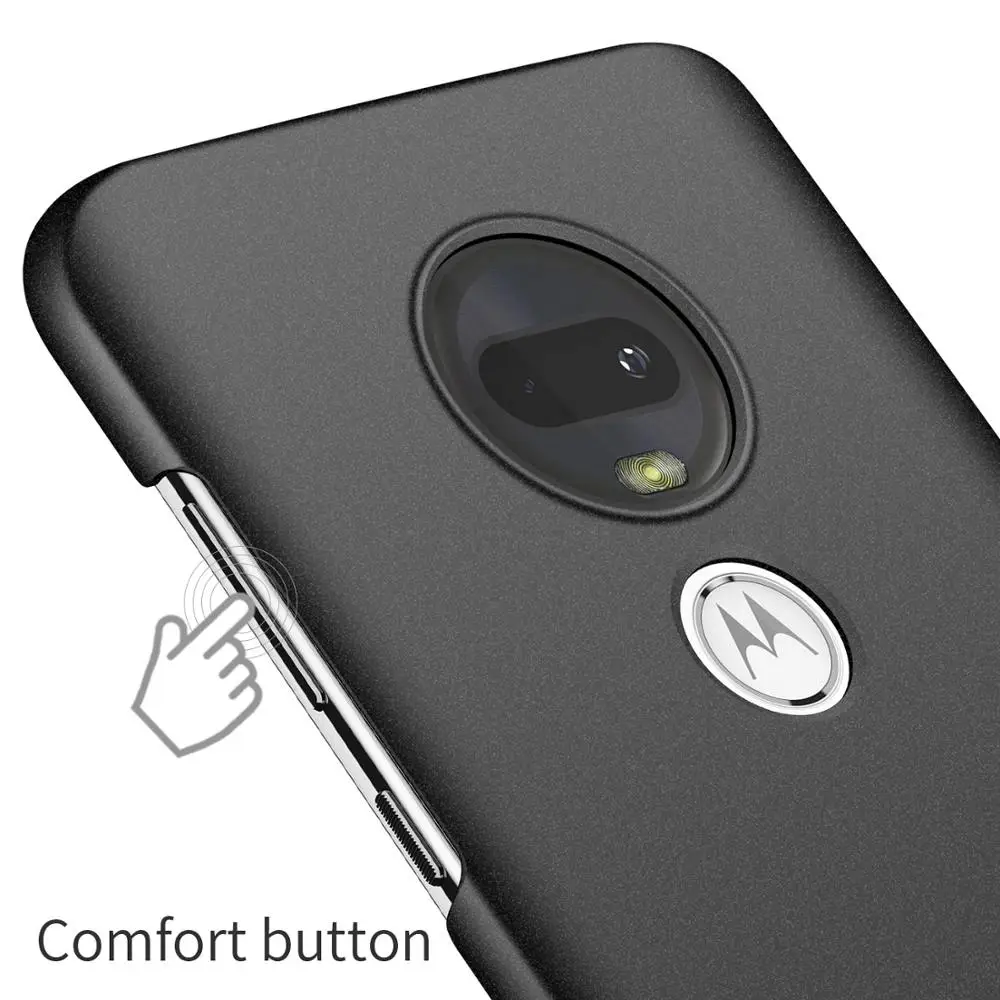 

Case for Moto G7,Matte Slim Full Protection Cover for Moto G7