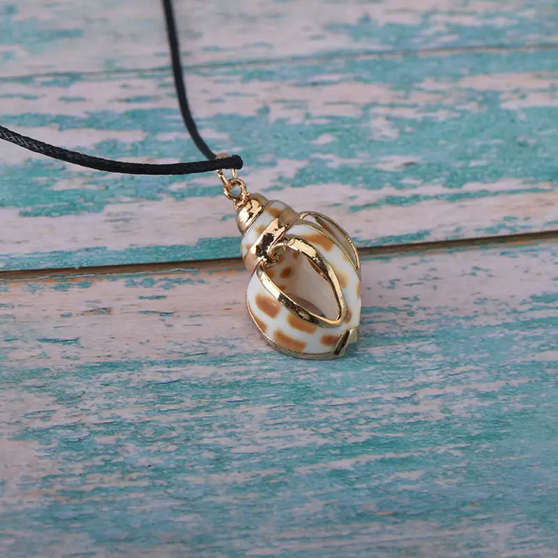 style 1 DIY Морское ожерелье Nautilus морской пляжный Декор натуральный Раковины ракушки Средиземноморский стиль морской раковины лучшие подарки для женщин - Цвет: style 1