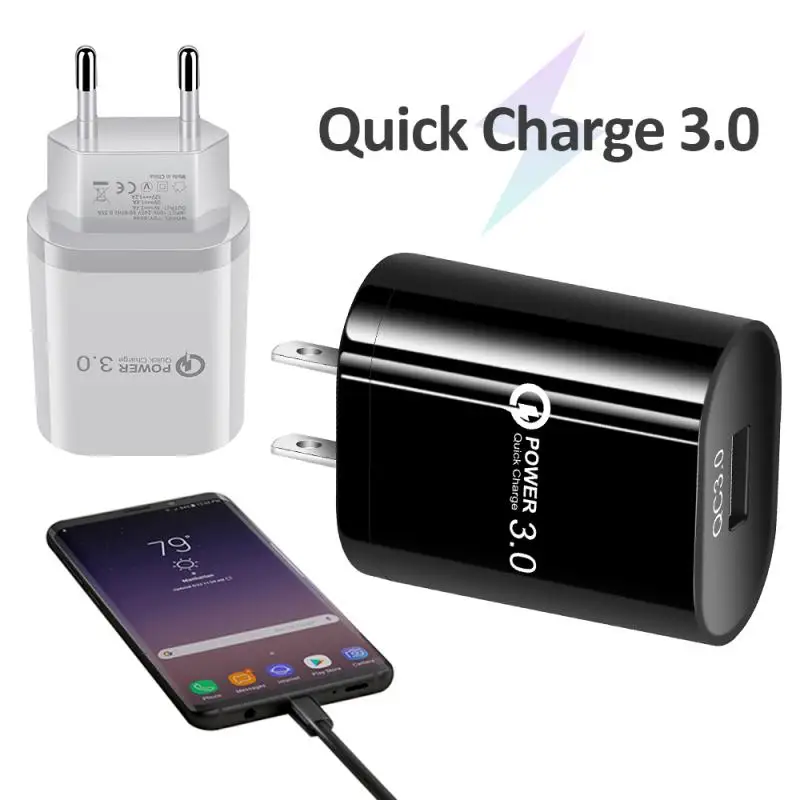 Быстрое зарядное устройство USB 3 0 QC3.0 быстрая зарядка для беспроводной зарядки