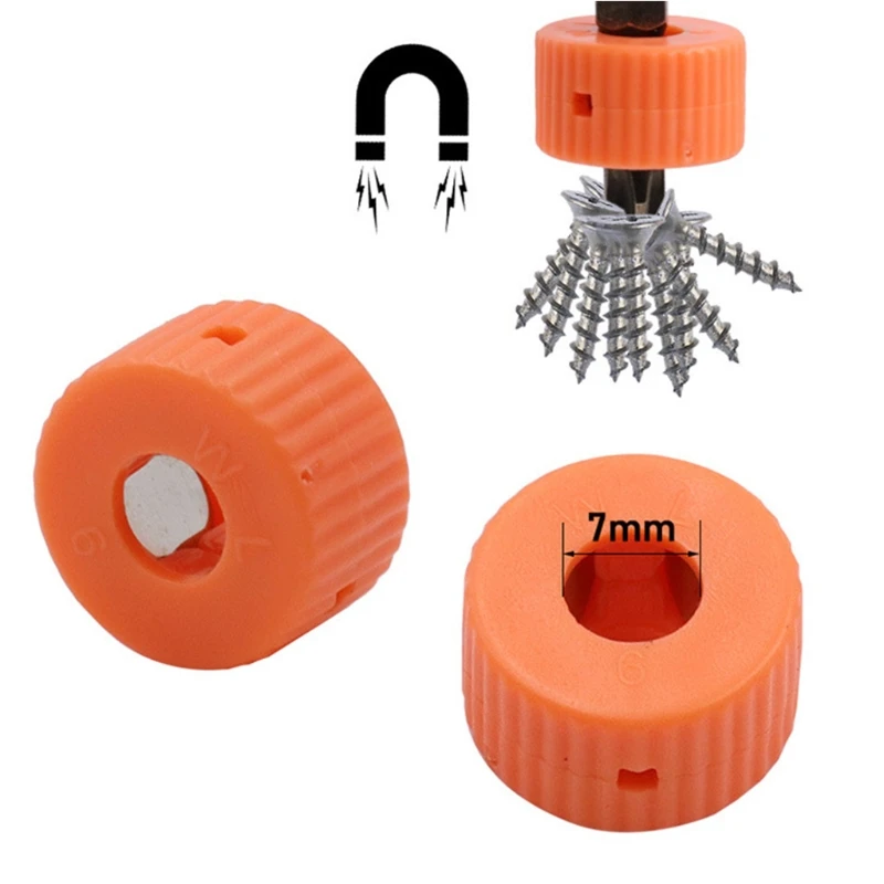 7mm Screwdriver Plus Magnetic Device Dual-use Degausser Magnetizer Demagnetizer Ring Screw Bits Pick Up Tool | Инструменты