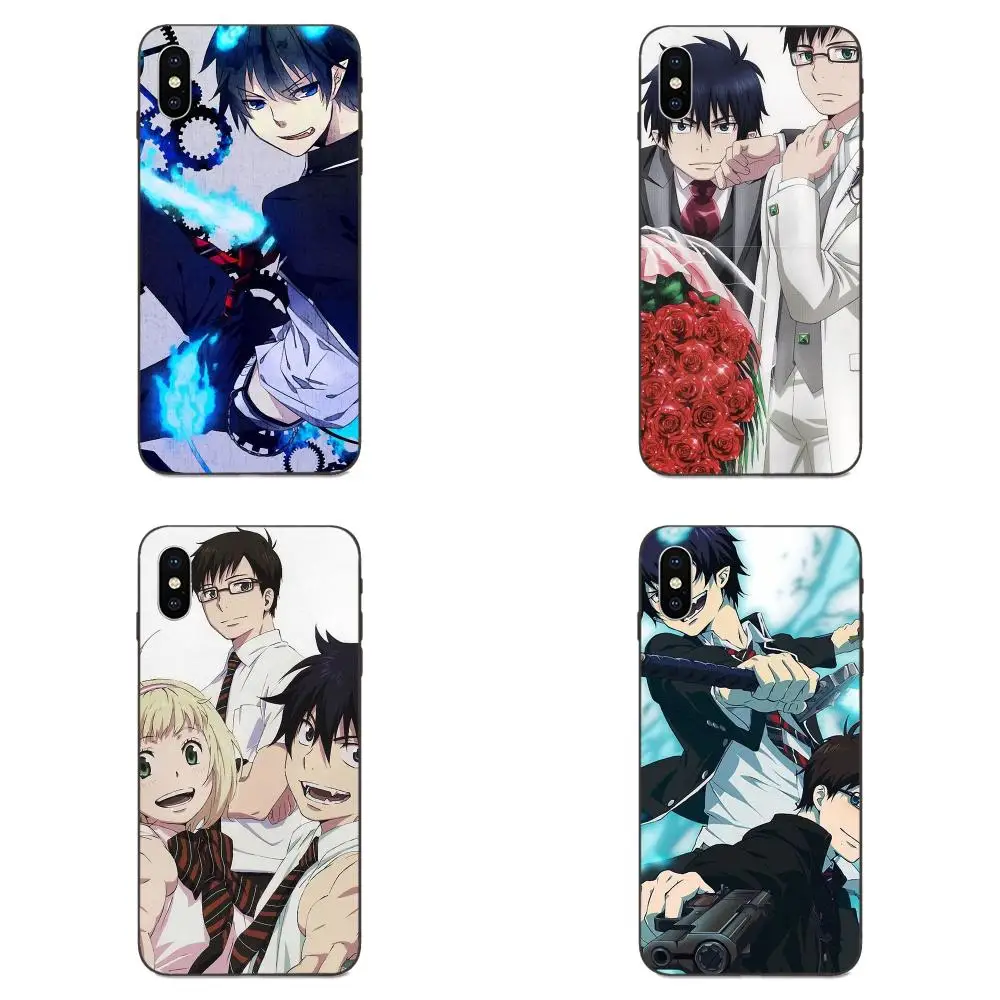 Мягкие Защитные чехлы для Xiaomi Redmi Note 3 3S 4 4A 4X 5 5A 6 6A 7 7A K20 Plus Pro S2 Y2 Y3 аниме Ao No Exorcist |
